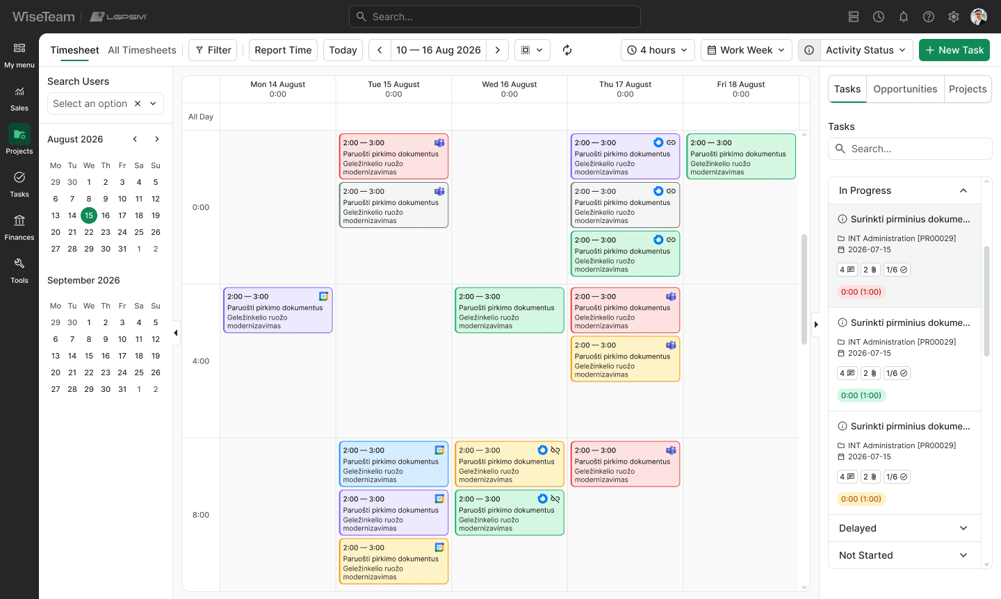 Timesheet